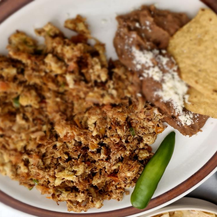 Huevos con Machaca