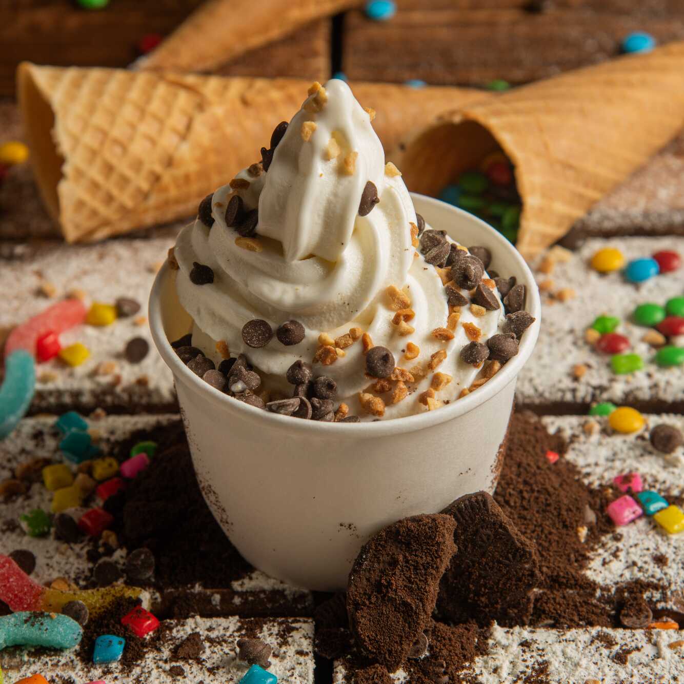 Copa Helado Suave (Tamaños: 6, 8 y 12 0nzas)