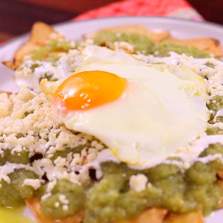 Chilaquiles con Huevo