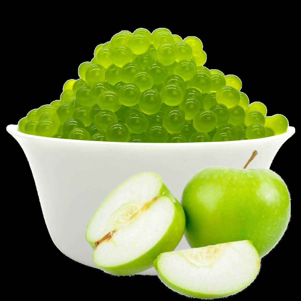 Perlas Explosivas de Manzana Verde