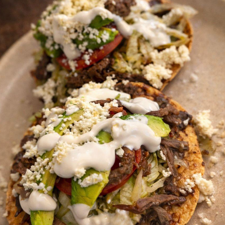 TOSTADA DE ARRACHERA