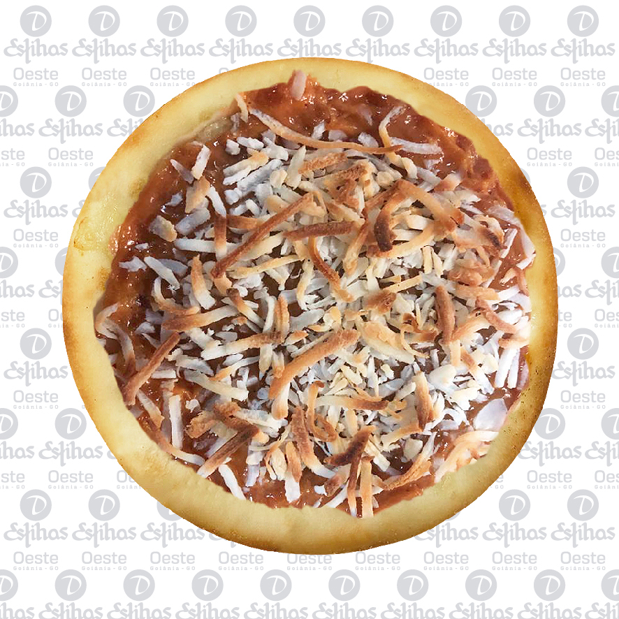 Queijo frescal com coco ralado + doce de leite cremoso - uma delicia