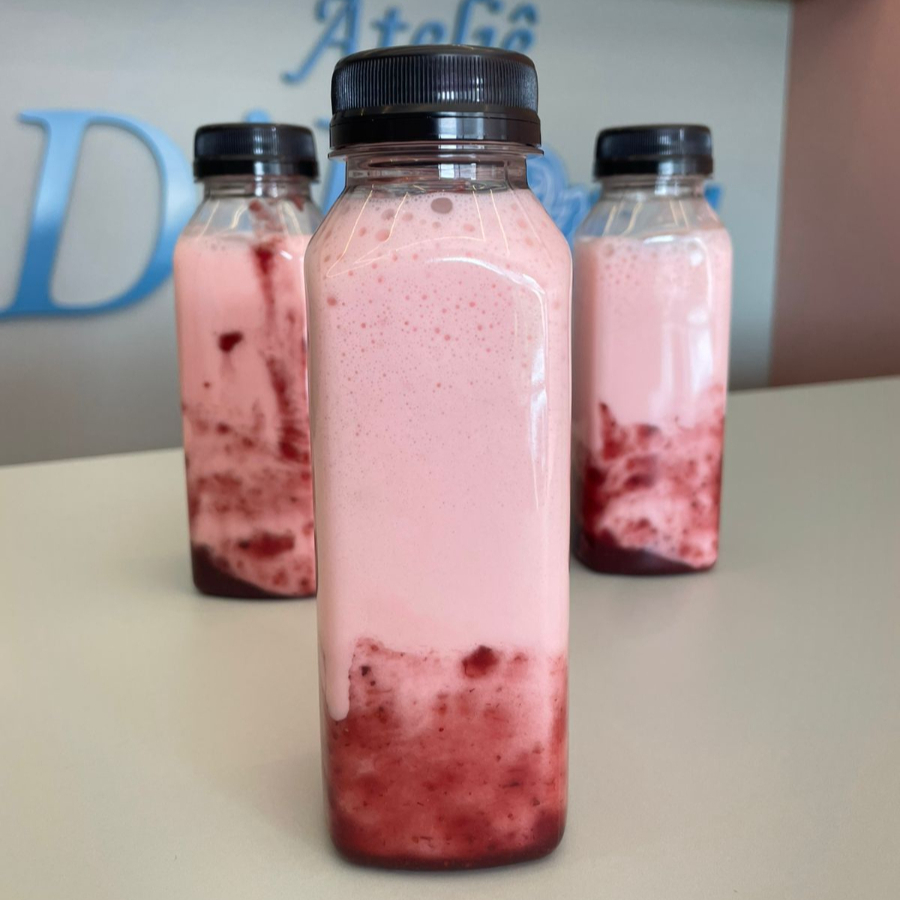 Mousse Cremoso de Morango