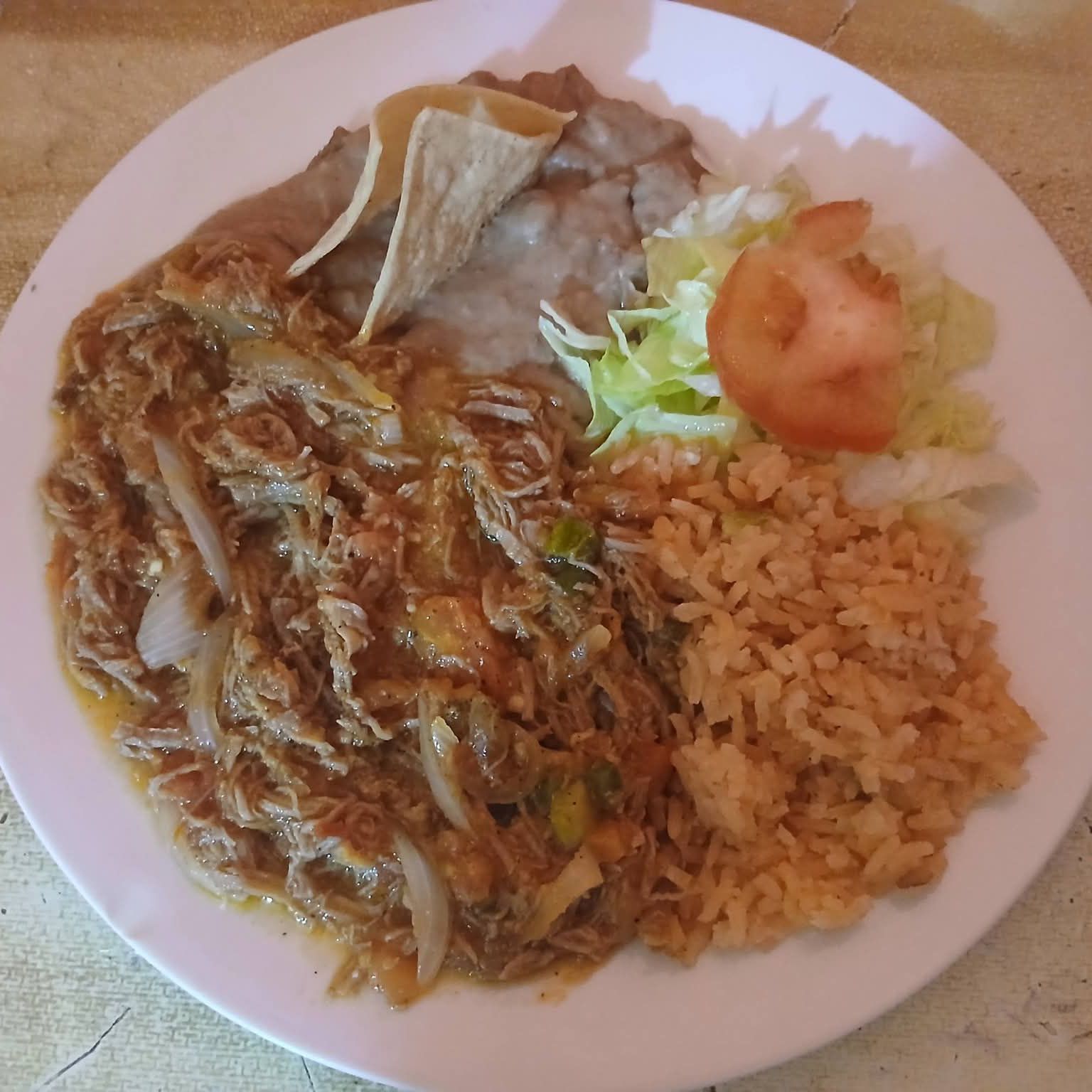 Orden de Deshebrada de Res a la Mexicana