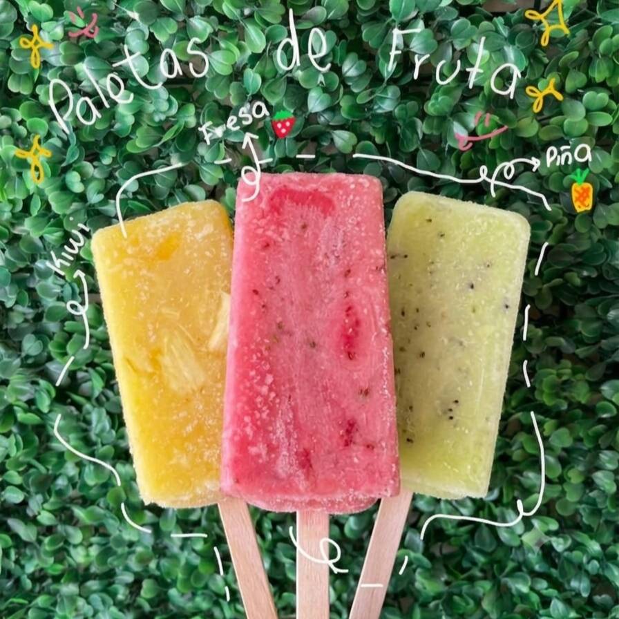 Paletas de frutas