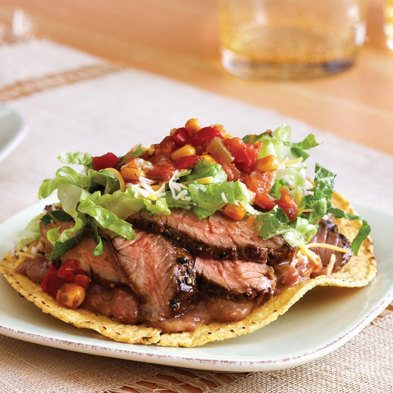 Tostada Asada