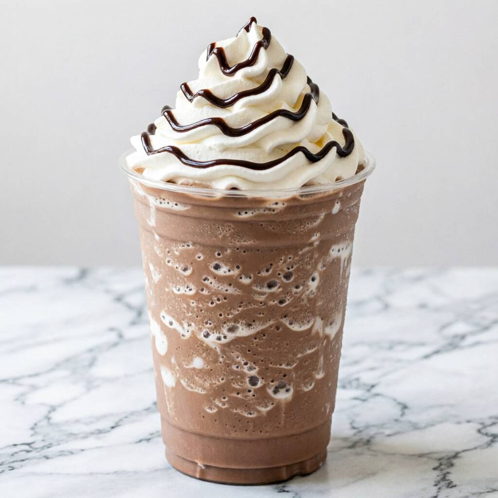 Mexican Chocolate Zunzet (Frappe)