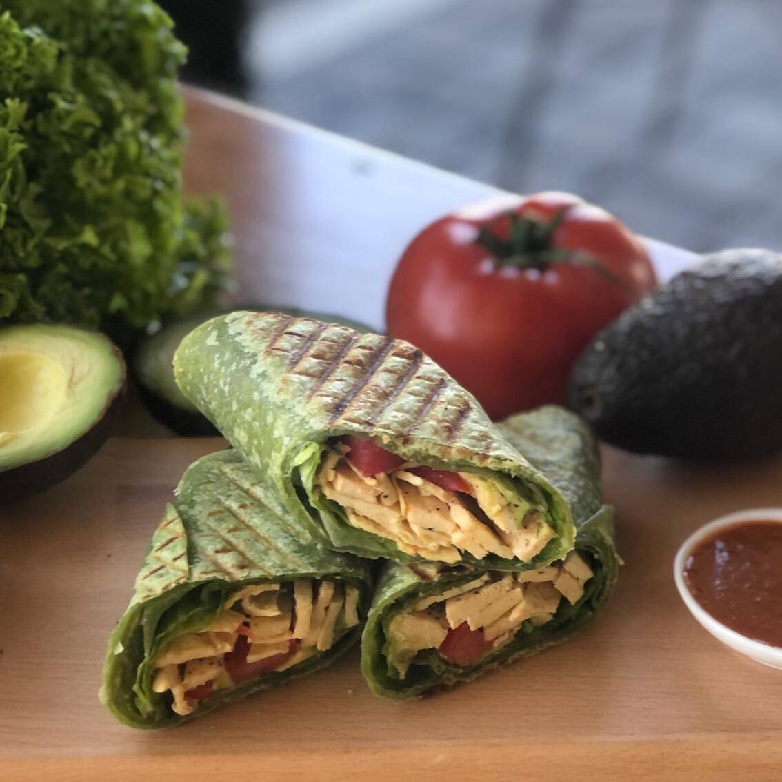 Wrap de pollo