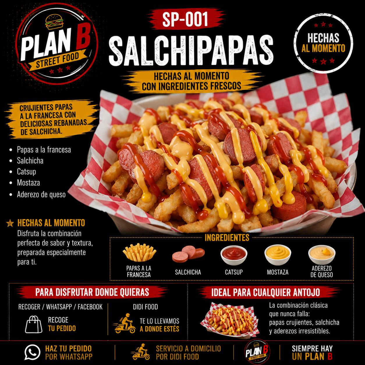 Salchipapas