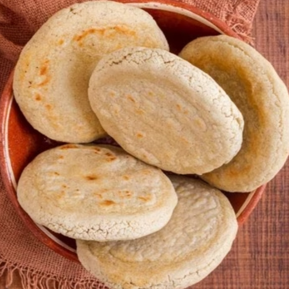 Gorditas de chicharrón prensado