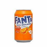 Fanta laranja zero, 350ml
