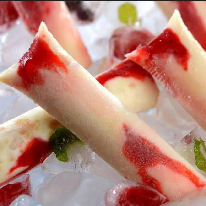 Delicioso geladinho de Danoninho