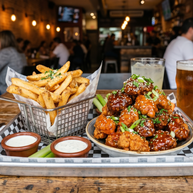 12 Boneless + Papas a la Francesa Grande