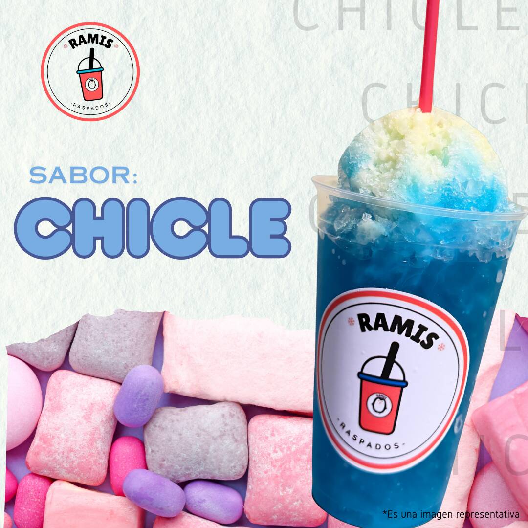 RASPADO DE CHICLE