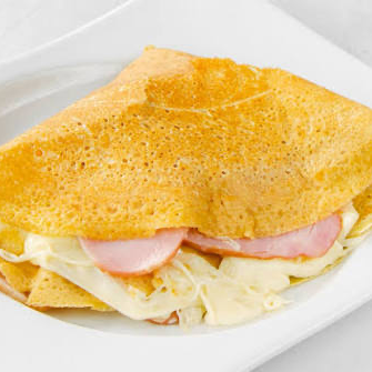 Crepa de Manchego con Jamon