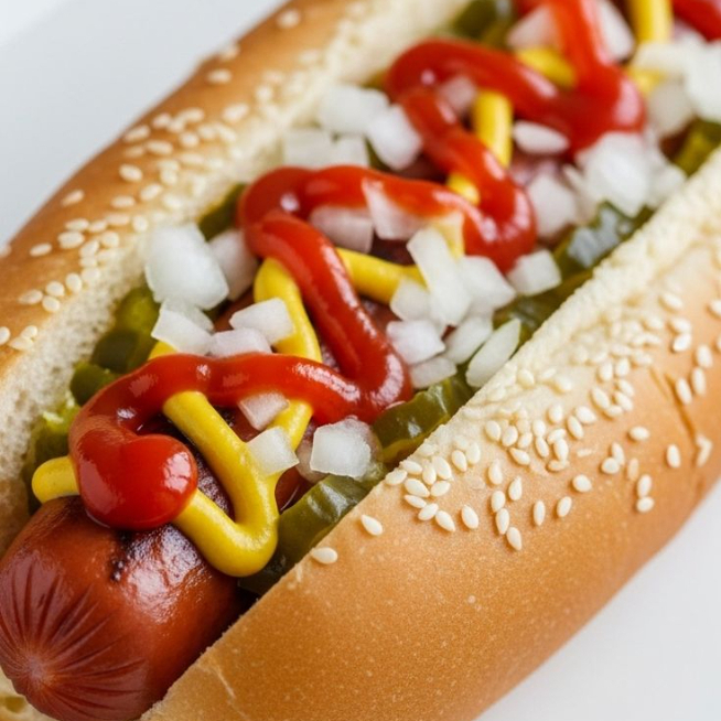 HOT DOG JUMBO CON TOCINO