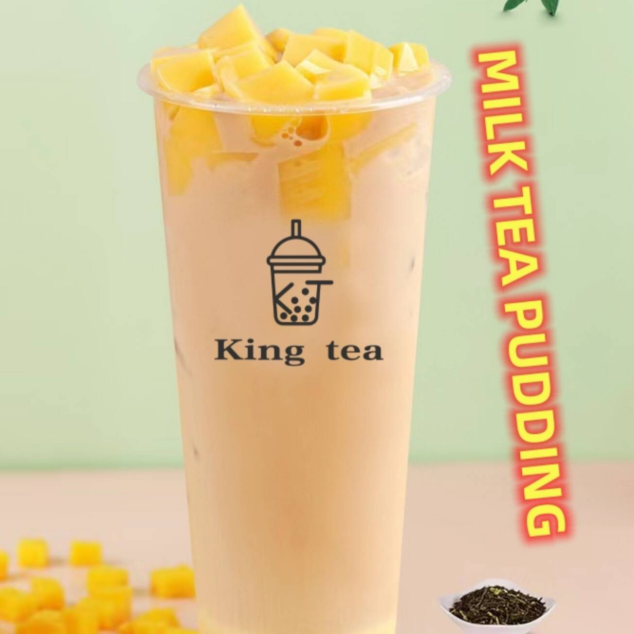 Milk Tea Pudding