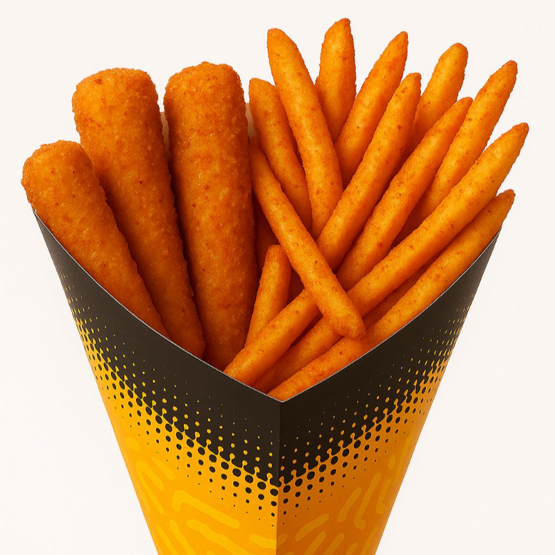 El Quesudo (Dedos de Queso con Papas)