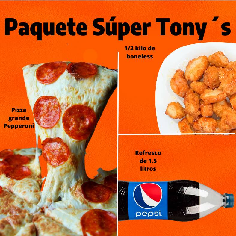 PAQUETE SUPER TONYS