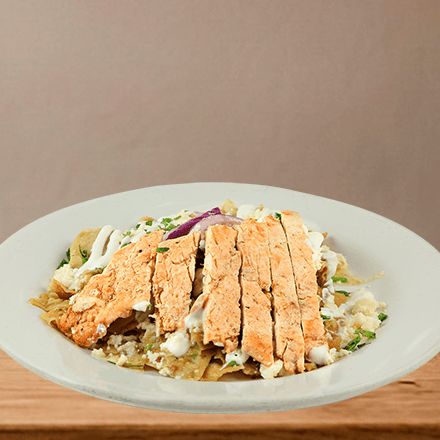 Chilaquiles con Pollo
