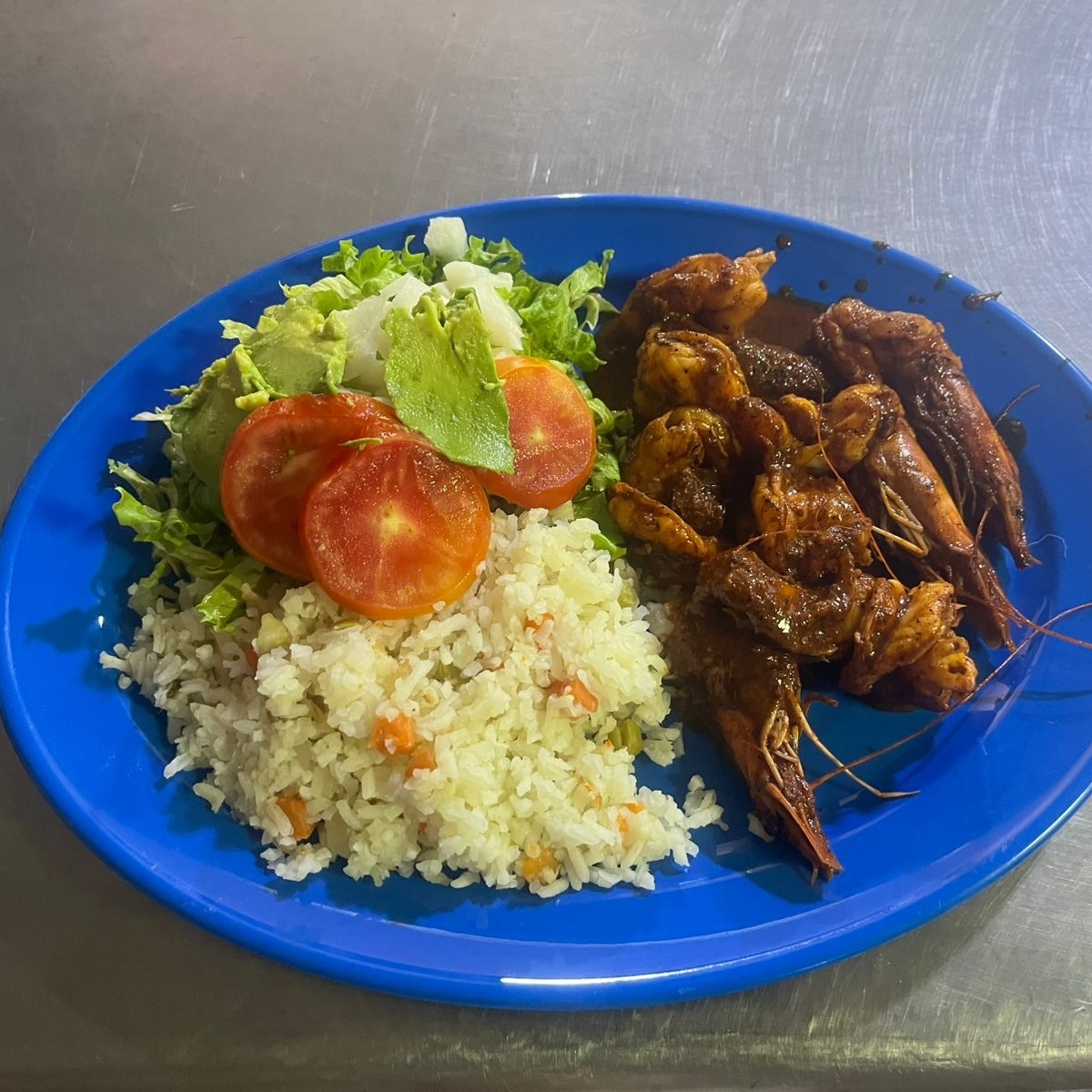 Camarones a la Diabla