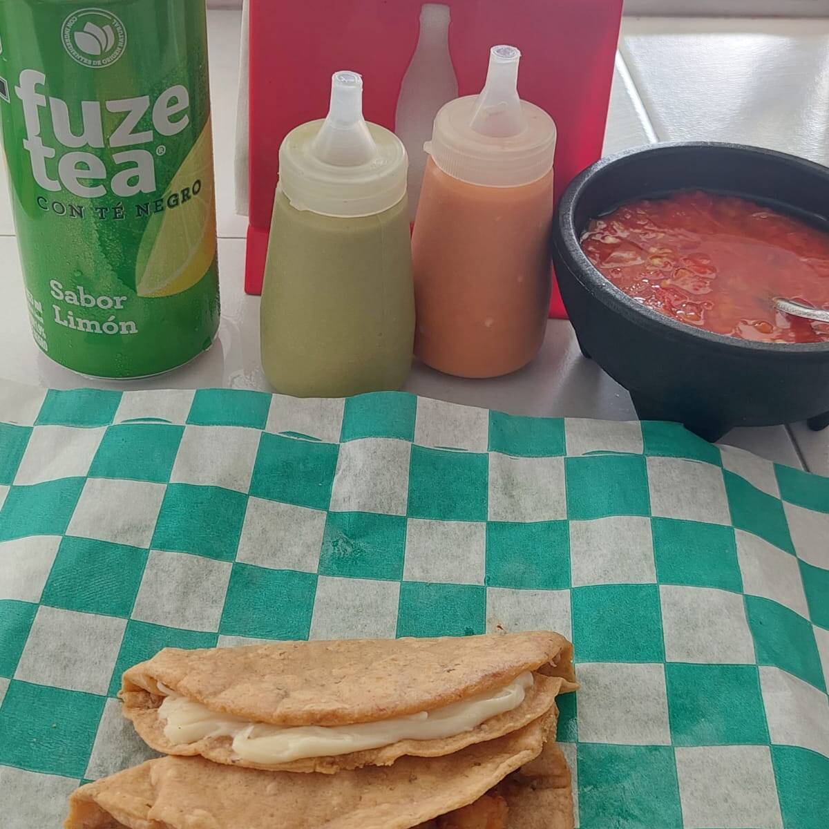 Taco Maiz de Quesadilla