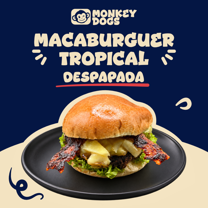 Macaco Burguer Tropical Despapada