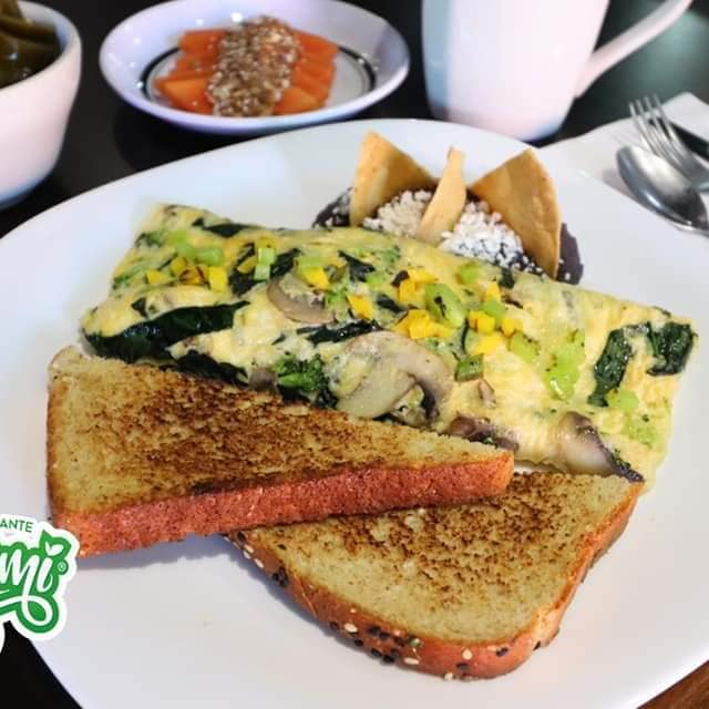 OMELETTE VEGETARIANO