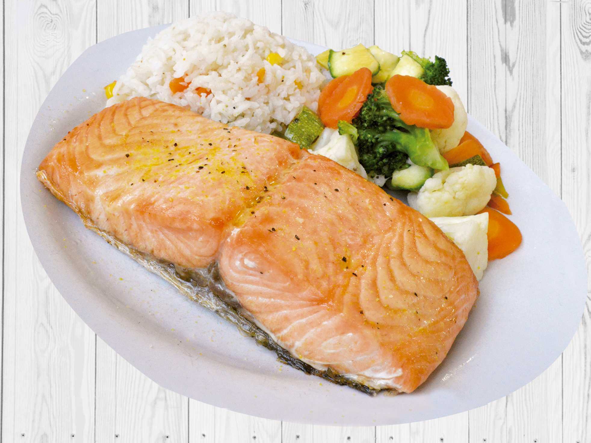 Salmón Zarandeado