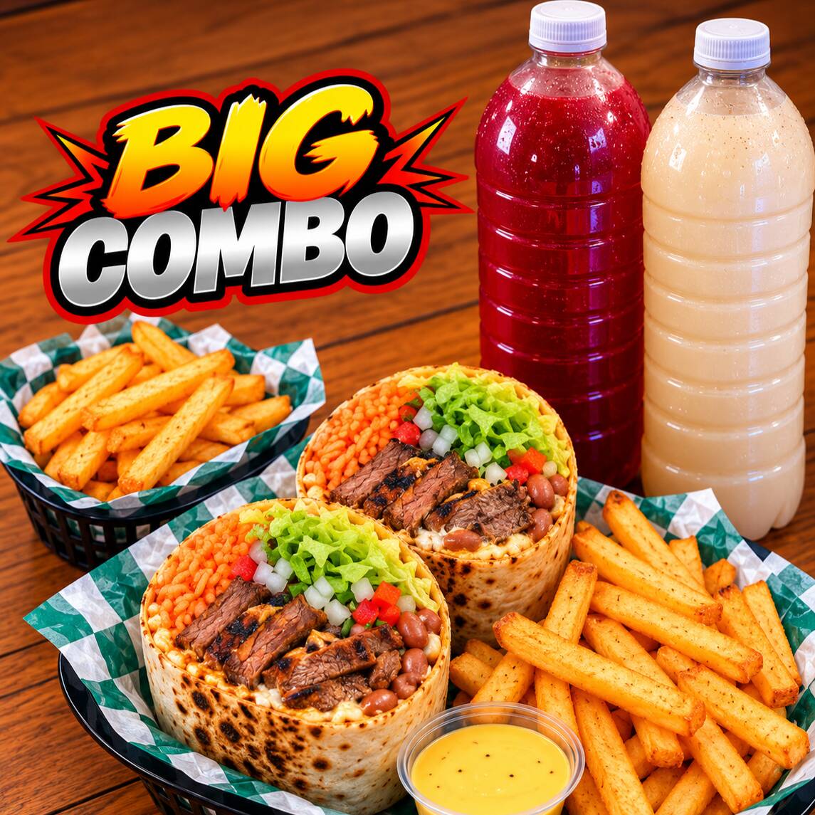 BIG COMBO BURRITO 500 GRAMOS