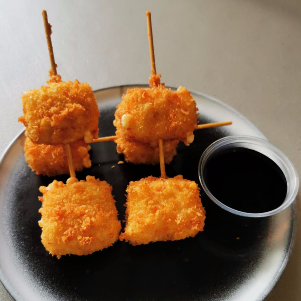 Brochetas de Queso 3 Piezas