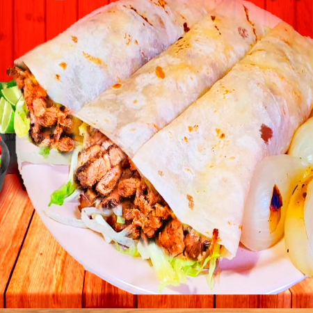 3 Burritos Medianos de Chicharron