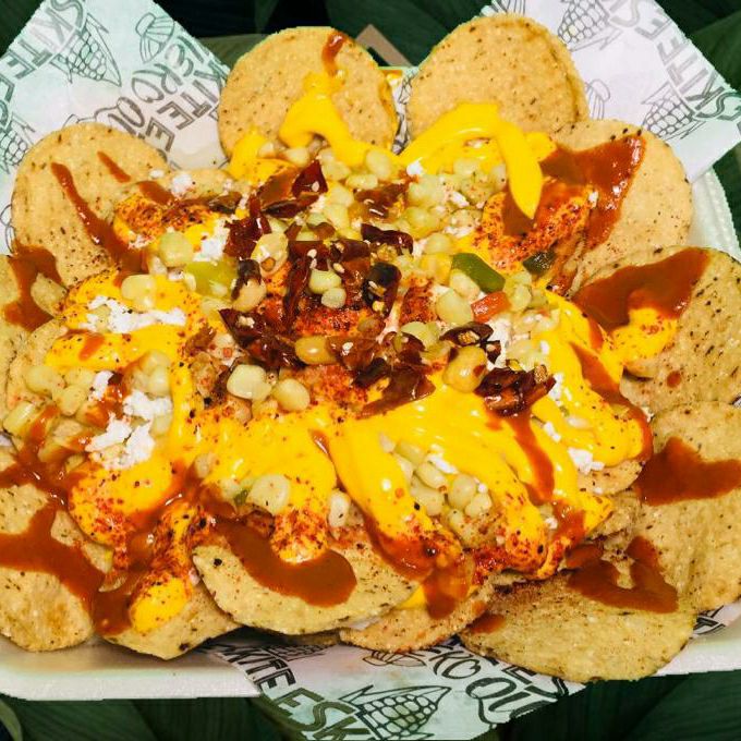 Nachos con Esquites