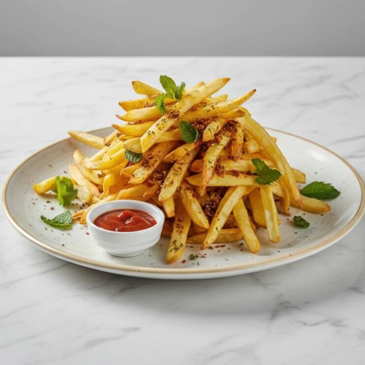 Papas fritas Mediana