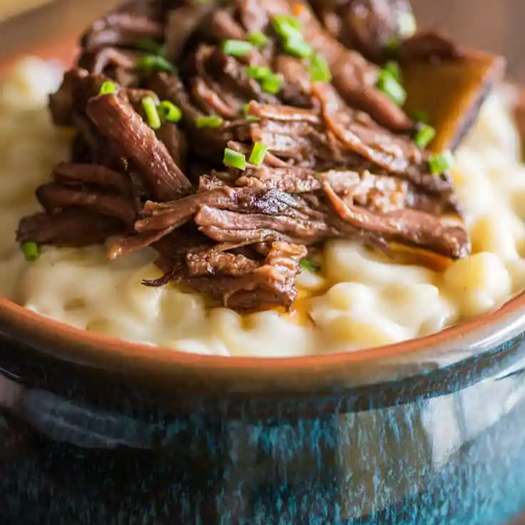 Mac And Cheese con Short Rib de Res