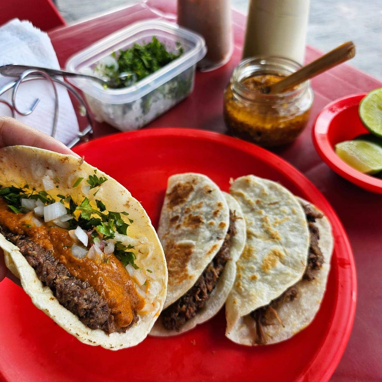 Taco de Chicharron