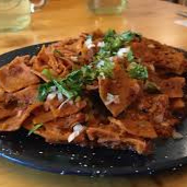 Chilaquiles con Chicharron Prensado