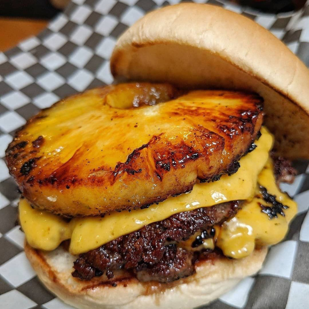 Hamburguesa Hawaiana