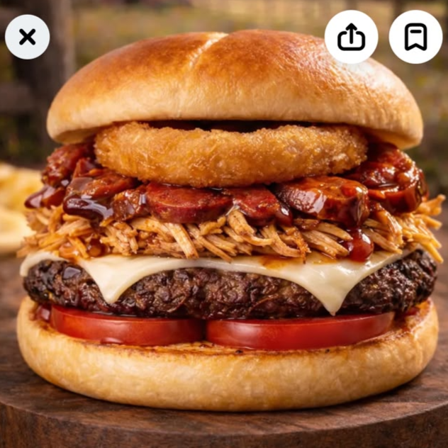 Hamburguesa Astromix