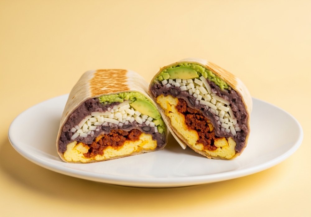 Burrito de Huevo con Chorizo