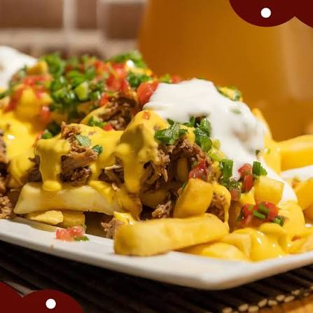 Papas a la Francesa con Queso y Tocino