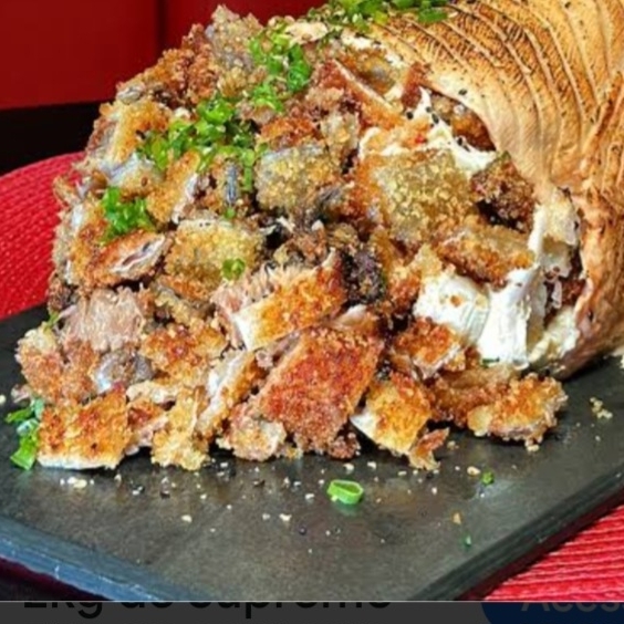 Arroz Japonês, Skim de Salmão, Creme Cheese