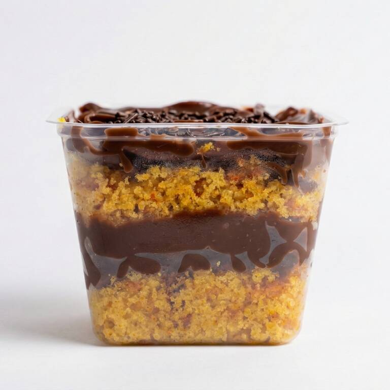 O clássico gostinho de infância! Nossa massa de cenoura super fofinha e úmida, intercalada com camadas generosas de brigadeiro cremoso. Finalizado com mais chocolate e granulado. Simplesmente perfeito. Aproximadamente 200 gramas. -----------------tags------------------- Entrega rápida, desconto, promoção, 0,99, 0800, off, cupom, barato, melhor preço, oferta, frete grátis, descontão, preço baixo,Doces, bolos, brigadeiro, docinhos, kit festa, aniversario, coco, bolo de pote, chocolate, morango, sobremesa, Nutella, copo da felicidade, pizza doce, brownie, confeitaria, doceria, gourmet, cake, bombom, piscina, ganache, caseiro, vovó, bento cake, vulcão, red velvet, trufas, banoffe, pudim, doce de leite, pão de mel, Oreo, Kit Kat, ferrero Rocher, cheese cake, tartelete, Ninho, cupcake, afogadinho, bolo, Ninho, brigadeirão, mini, cascão, gourmet, cone, dois amores, Salgadinhos, salgados,kibe, frango, coxinha, camarão, pastel, frito, sequinho, bolinho, bauru, empada, esfirra, petiscos, pizza, empadão