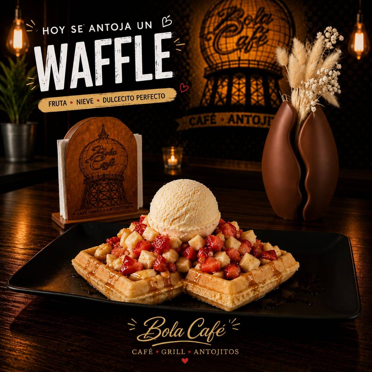 Waffle Especial