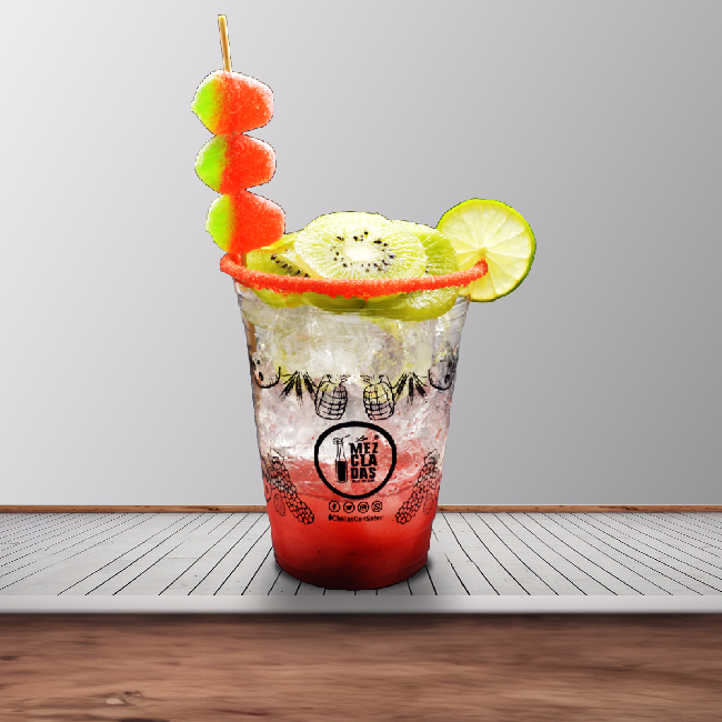 Mezclada Fresa Kiwi Grande 1L