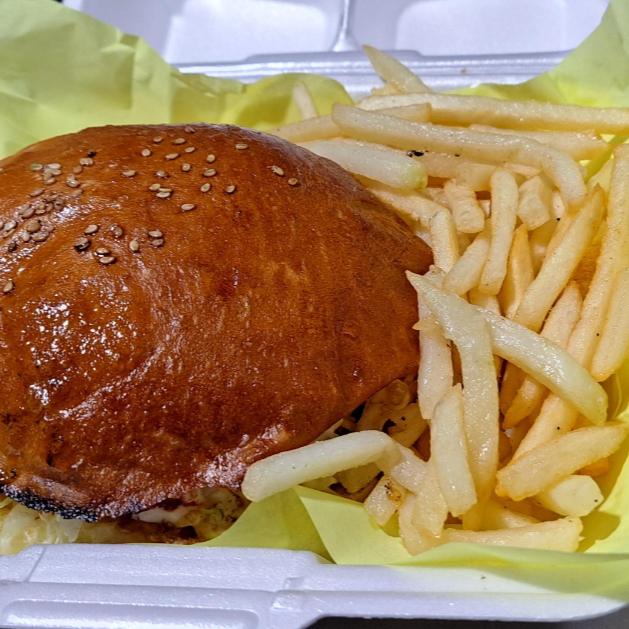 Hamburguesa con Papas