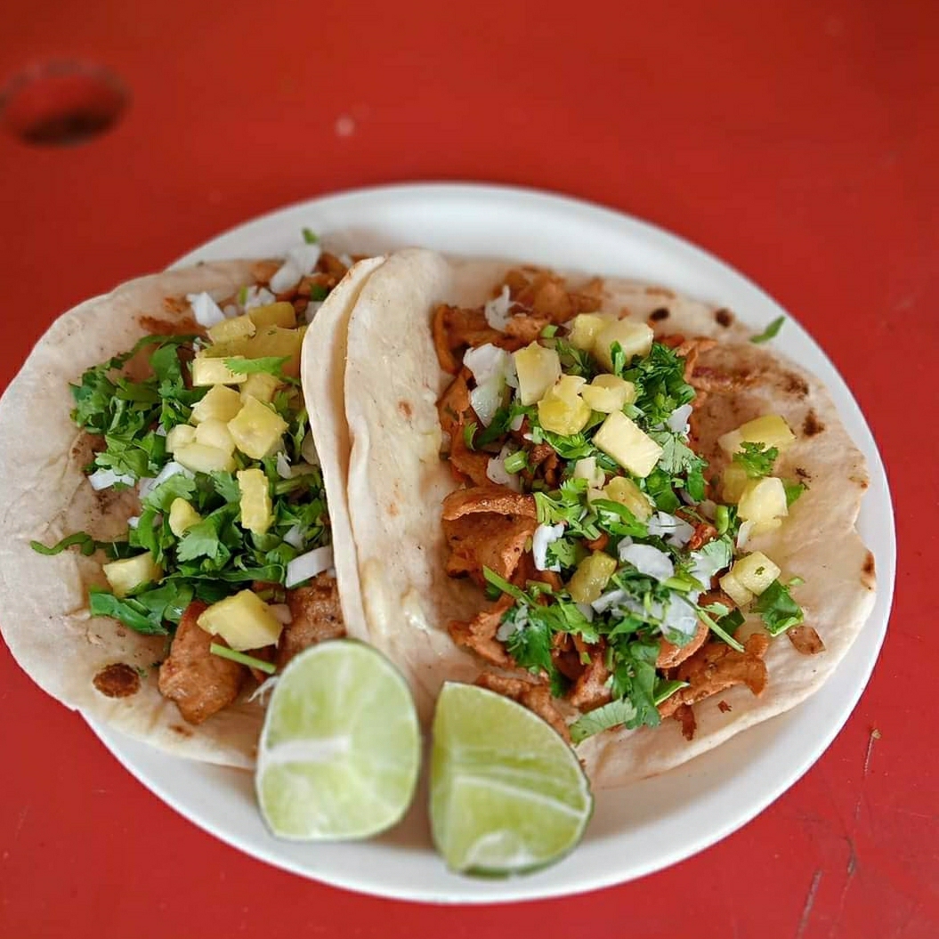 Taco al Pastor Tortilla de Harina