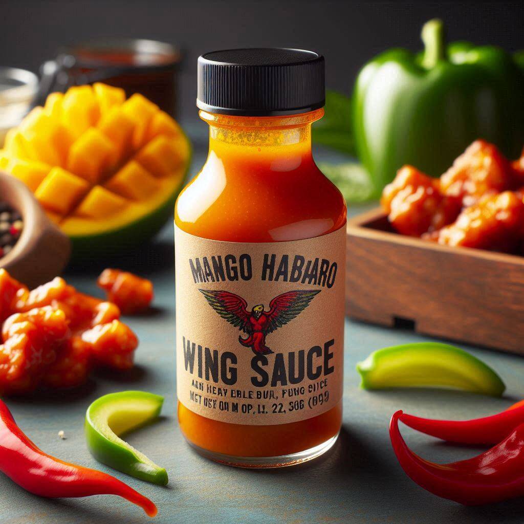 Salsa mango habanero