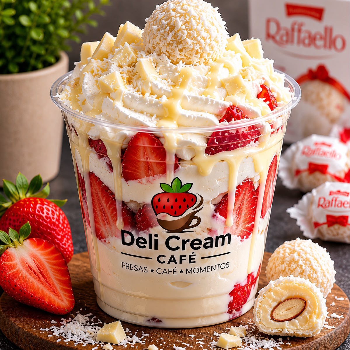 Fresas Raffaello