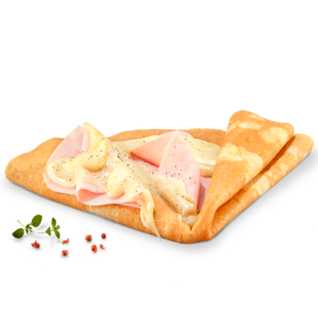 HD Crepa Jamón con Queso Manchego